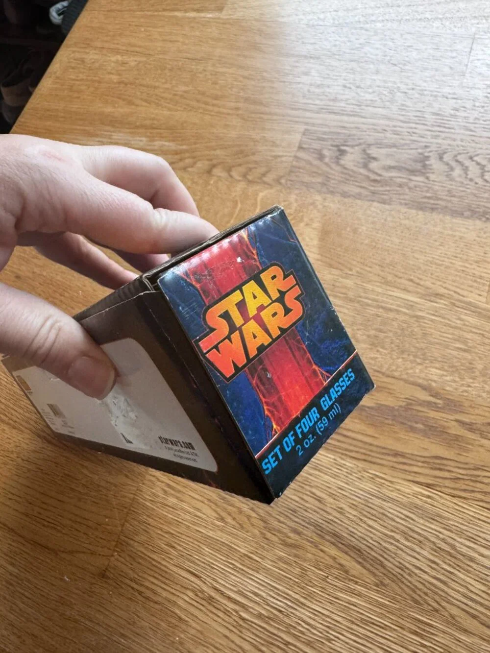 Star Wars Shot Glasses Set of 4 NIB